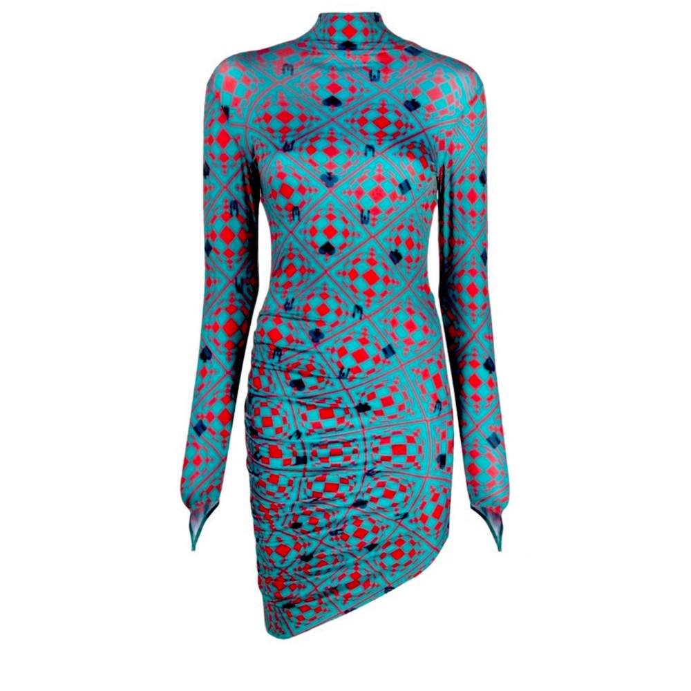 Maisie Wilen Long Sleeve Dress Large